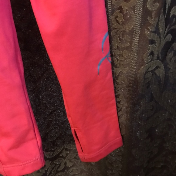 Pink exercise zip up hoodie - Picture 5 of 8